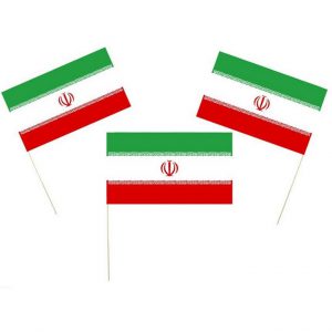 قیمت پرچم کاغذی ایران بسته 5 عدد