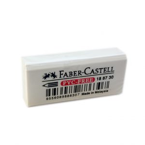 پاک کن فابر کاستل Faber-Castell سفید کوچک