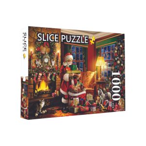 مشخصات پازل 1000 تکه اسلایس طرح کریسمس (Slice Puzzle)