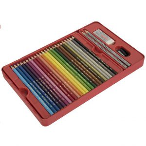 خرید اینترنتی مداد رنگی 48 رنگ فلزی فابر