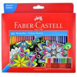 قیمت مداد رنگی 60 رنگ فابر کاستل جعبه مقوایی مدل کلاسیک Faber-Castell