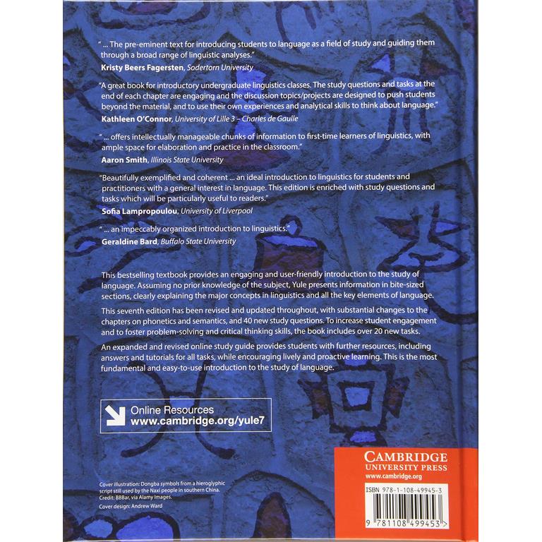 The Study of Language 7th Edition | فروشگاه اینترنتی کتاب رشد