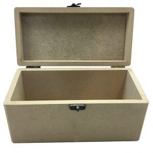 جعبه چوبی خام قفل دار متوسط 10-19