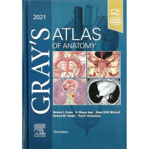 قیمت کتاب اطلس آناتومی گری GRAYS ATLAS OF ANATOMY 2021