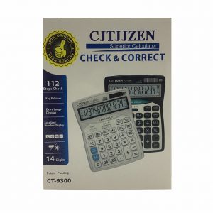 مشخصات قیمت ماشین حساب سیتیژن CJTJJZEN مدل CT – 9300