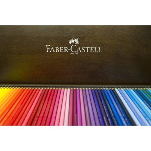 مداد-رنگی-120-رنگ-جعبه-فلزی-فابر-کاستل-faber-castell-م