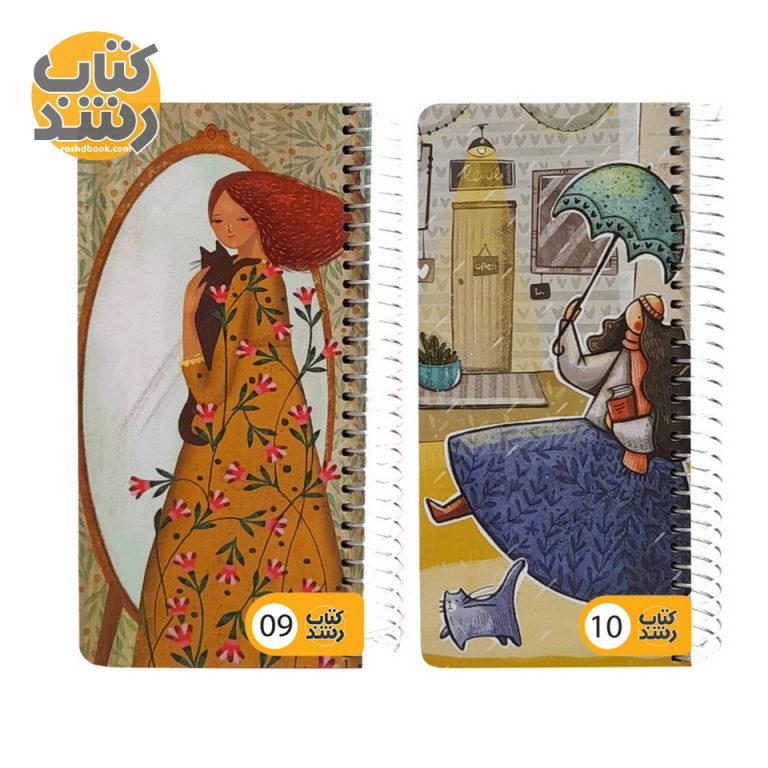 دفترچه یادداشت 100 برگ پالتویی خط دار مستر نوت MRNOTE