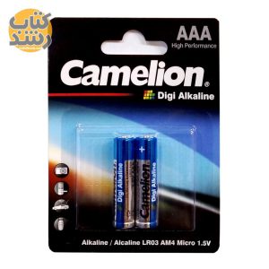 باتری نیم قلمی 1.5V کملیون Camelion Digi Alkaline مجموعه 2 عددی