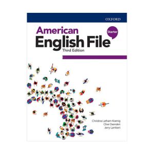 American English File (3rd) Starter SB+WB+DVD انگلیش فایل استارتر قطع وزیری