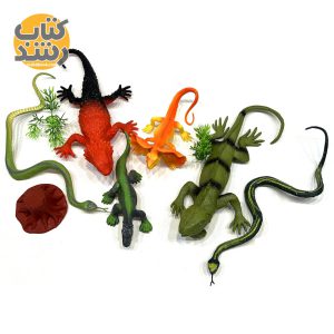 مشخصات، خرید و قیمت اسباب بازی باغ وحش حیوانات (خزندگان) بزرگ