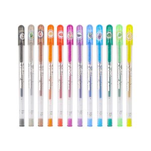 خودکار اکلیلی 12 رنگ با رایحه میوه ای