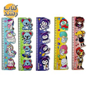 خط کش چوبی فانتزی آوای تحریر قیمت مناسب