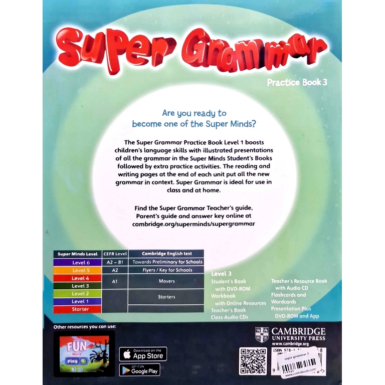 Super Grammar Practice Book 3 (SB+QR) | فروشگاه اینترنتی کتاب رشد