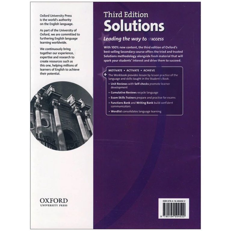 Solutions Intermediate third edition (Wb+Sb) سولوشنز اینترمدیت