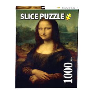 قیمت و پازل 1000 تکه اسلایس (Slice Puzzle) طرح مونالیزا