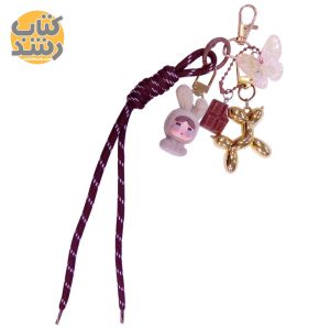 آویز کیف طرح کرای بیبی و سگ بادکنکی