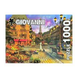 قیمت و خرید پازل 1000 تکه جیووانی (GIOVANNI) طرح پیاده روی در پاریس