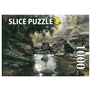 قیمت و خرید پازل 1000 تکه اسلایس (Slice Puzzle) طرح چشم انداز طبیعی