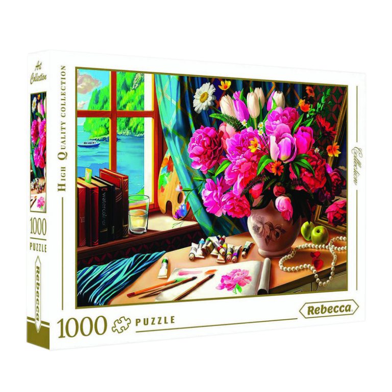 پازل 1000 تکه ربکا Rebecca طرح رایحه هنر