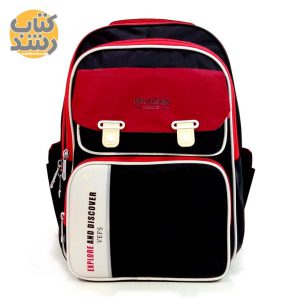 کوله پشتی برزنتی 3 زیپ FASHION مدل 4012