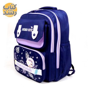 کوله پشتی برزنتی 3 زیپ اسپینر دار مدل 5088