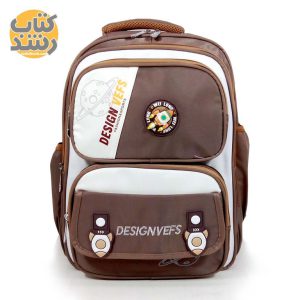 کوله پشتی برزنتی 4 زیپ اسپینر دار مدل 5089