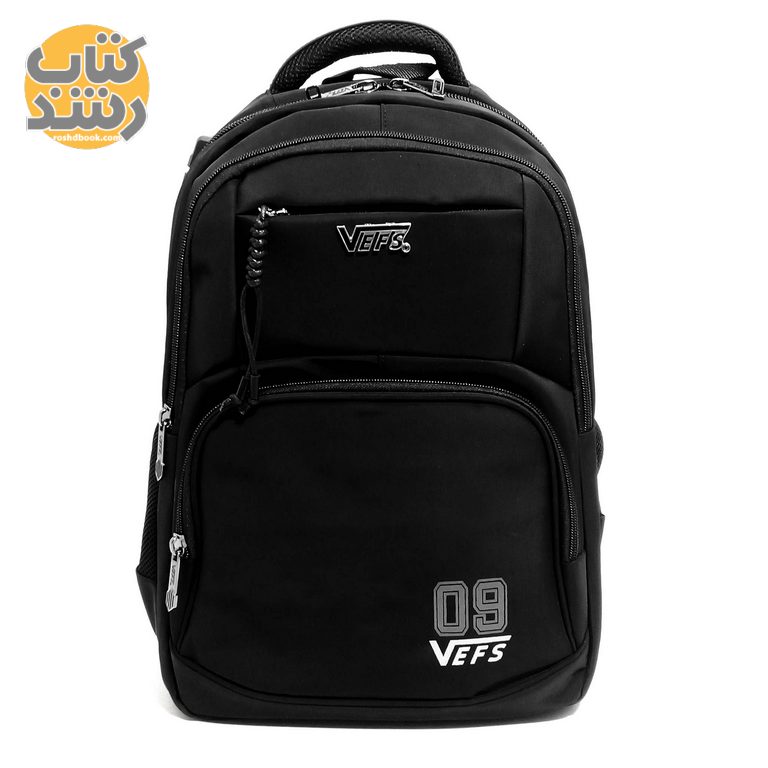 کوله پشتی کلاسیک 3 زیپ وفس VEFS 09 کد 7086