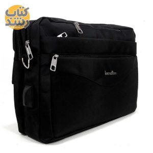 کیف و کوله پشتی اداری 6 زیپ لپ تاپ سه کاره benelton کد 1533