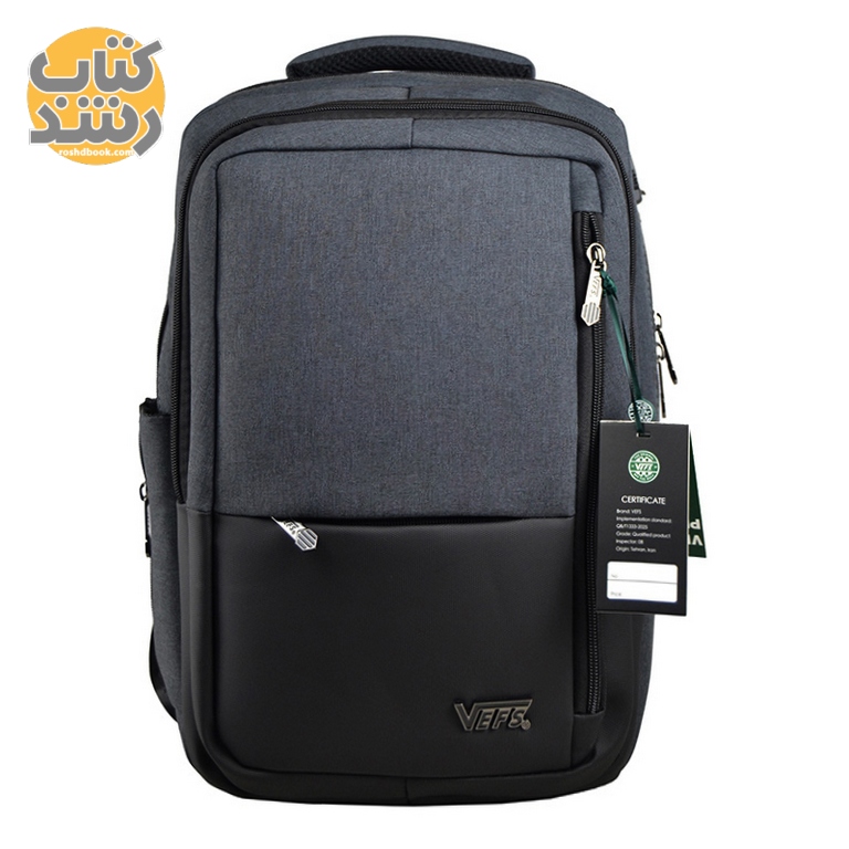 کوله پشتی کلاسیک 6 زیپ وفس VEFS  کد 7010