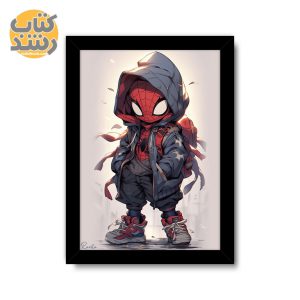 تابلو راویتا طرح اسپایدرمن سایز A5