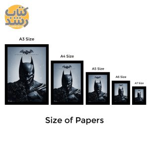 تابلو راویتا طرح بتمن سایز A5