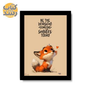 تابلو راویتا طرح روباه Fox کد 3710