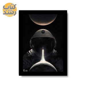 تابلو راویتا طرح فضانورد سایز A5