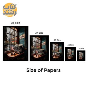 تابلو راویتا طرح کافی شاپ – Coffee Shop سایز A5