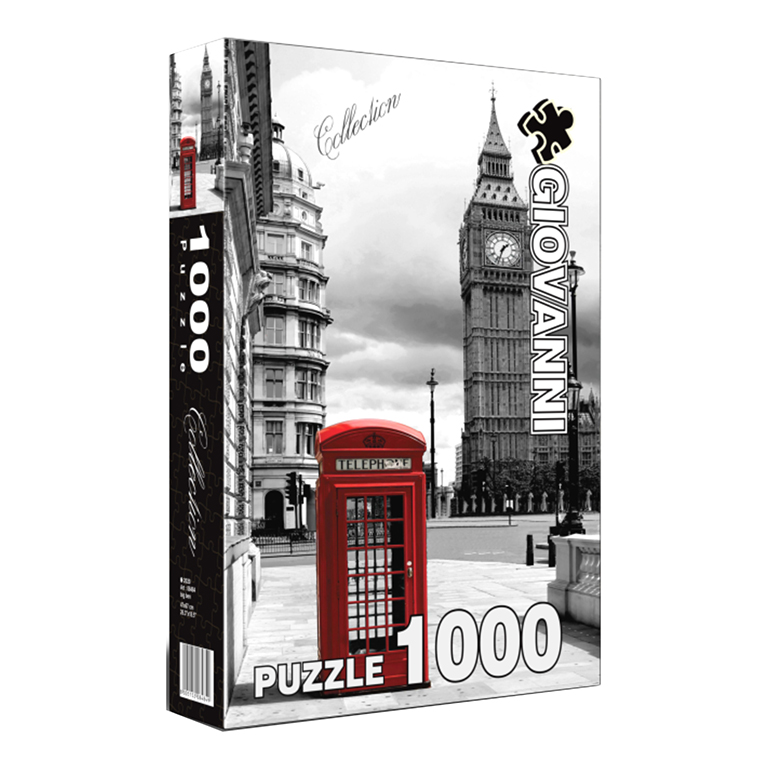پازل 1000 تکه جیووانی (GIOVANNI) طرح بیگ بن BIG BEN