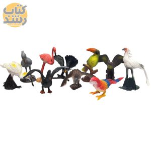 اسباب بازی پرندگان 10 عددی متوسط