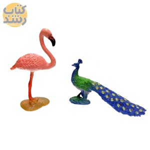 قیمت و خرید اسباب بازی باغ وحش پرندگان 8 عددی (متوسط)