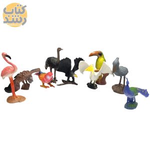 قیمت و خرید اسباب بازی باغ وحش پرندگان 9 عددی
