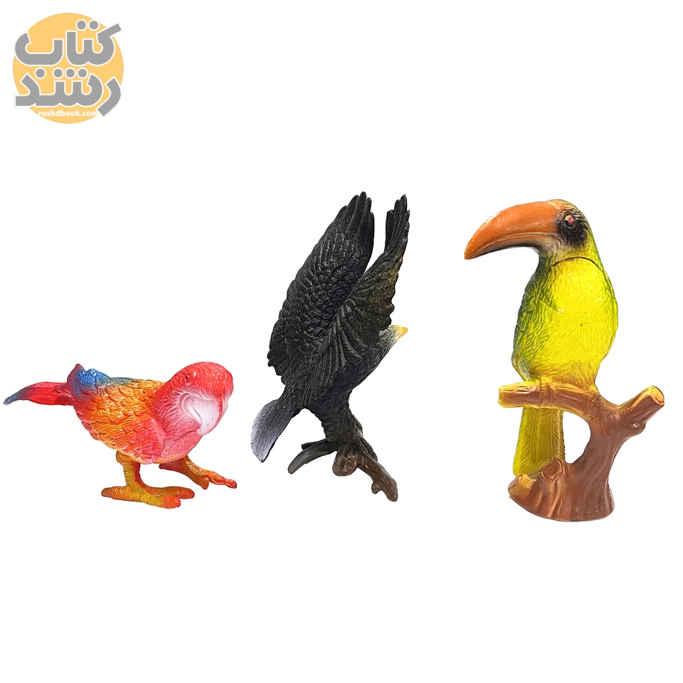 قیمت و خرید اسباب بازی باغ وحش پرندگان 9 عددی